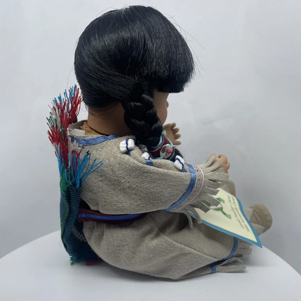Gentle‎ Dreams Baby Doll Sioux Girl Collectible Native Figure NEW Indian Doll